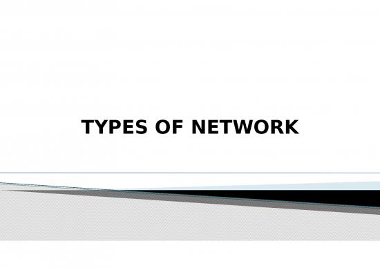 Network Ppt Repost 77799 | 1586374077 Types Of Network