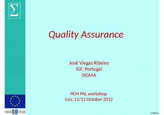 picture Quality Assurance Ppt 79015 | 1 Quality Review Jvr Pempal 2012