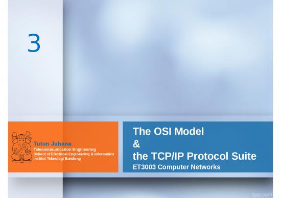 picture Osi Model Ppt 76895 | 3 Et3003 Osi Tcp Ip Model