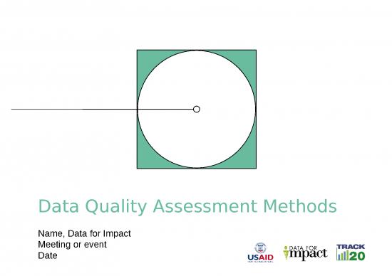 picture Quality Ppt 78876 | 4 Dataqualityassessmentmethods D4ifinal