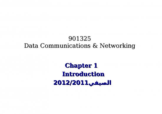 picture_Data Communication And Networking Ppt 76930 | 901321 Chapter 1