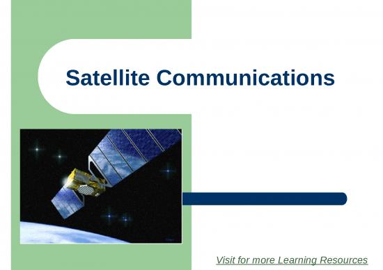 picture Satellite Ppt 77660 | Acs Chapter 4