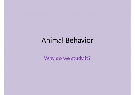 picture1_Evolution Ppt 78814 | Animal Behavior Pp