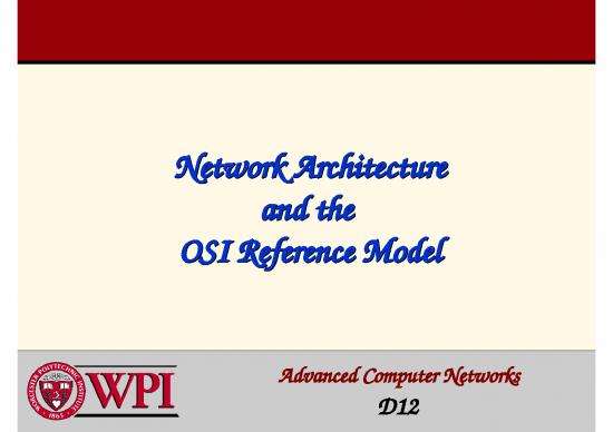 picture Network Ppt 76916 | Architecture Osi D12