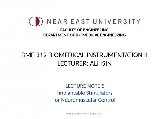 picture_Neuromuscular Electrical Stimulation Ppt 77924 | Bme 312 Biomedical Instrumentation Ii Lecture Note 5 Implantable  Stimulators For Neuromuscular Control 31