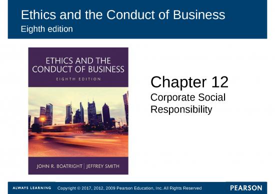 picture Corporate Social Responsibility Ppt 77848 | Boatright Ppt Chapter 12