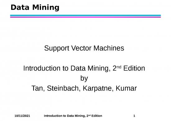 picture1_Data Mining Slideshare 77487 | Chap4 Svm
