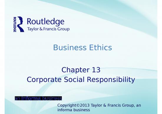 picture Corporate Social Responsibility Ppt 78054 | Chapter13powerpoint Final