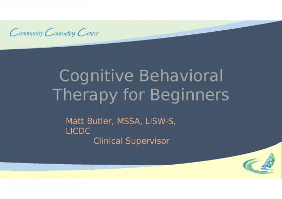picture1_Behavior Ppt 78802 | Cognitive Behavioral Therapy For Beginners Final Without Notes