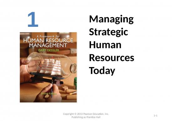 picture Strategic Management Ppt 78488 | Dessler Fhrm7 Ppt01 Gaw Hh