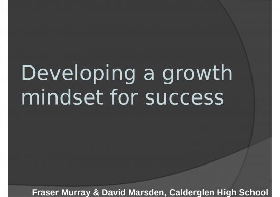 picture Growth Mindset Powerpoint 78157 | Developing A Growth Mindset For Success (scottish Lc)