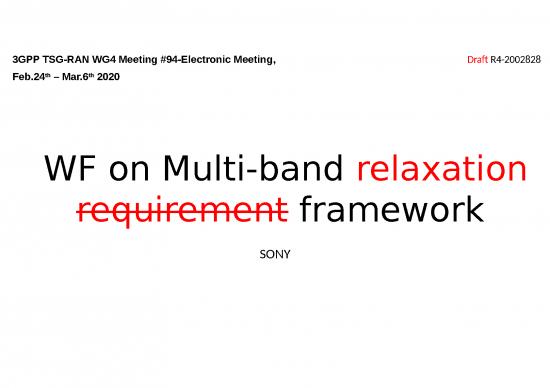 picture Relaxation Slideshare 77490 | Draft Wf On Mbr V3