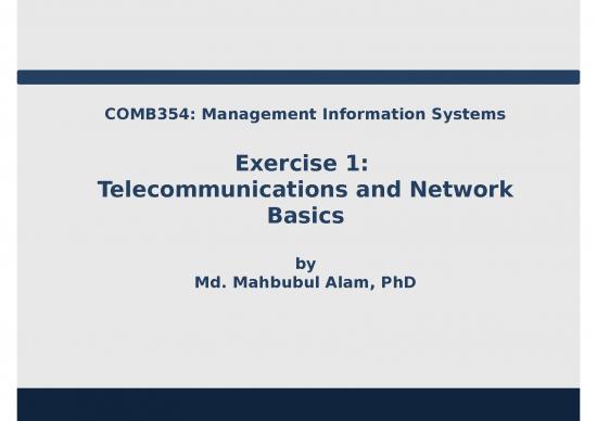 picture1_Network Ppt Repost 77770 | Exercise 1 Telecommunication