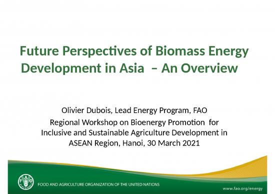 picture Renewable Energy Ppt 78500 | Fao   Future Perspectives Of Biomass Energy Development In Asia