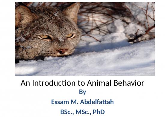 picture_Behavior Ppt 78492 | Final Ppt Animal Behavior 2014 First Term