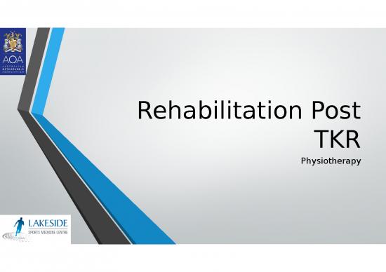 picture Powerpoint Exercises 77885 | Khanh Tran   Rehabilitation Post Tkr