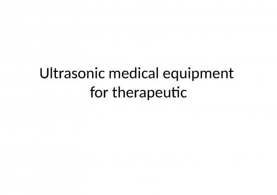 picture Ultrasound Therapy Ppt 78044 | Lesson4
