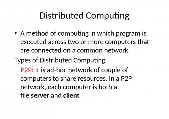 picture Network Ppt 77022 | Mgt515 Distributed Computing