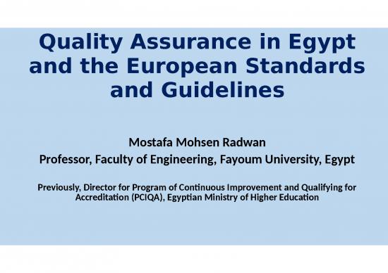 picture Quality Assurance Ppt 78706 | Mostafa Radwan Esg 191016