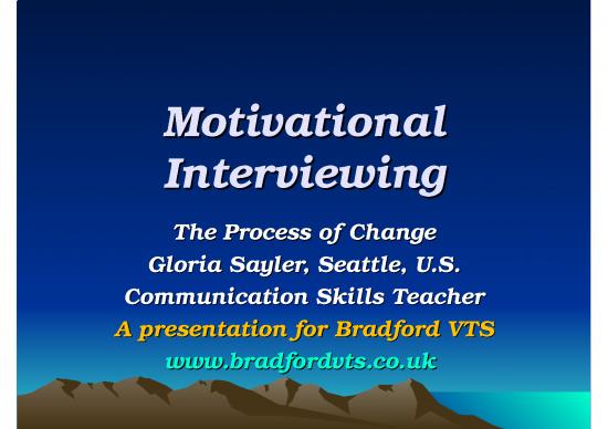 picture1_Motivational Interviewing Power Point 77529 | Motivational Interviewing By Gloria Sayler