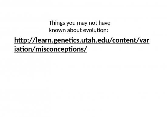 picture Evolution Ppt 78840 | Notes1  Darwin