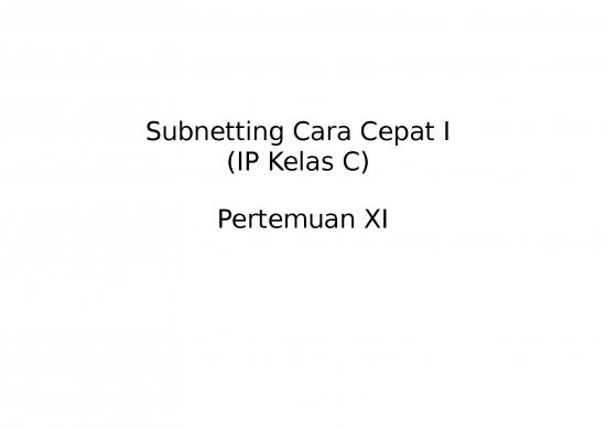 picture_Network Ppt 76865 | Pertemuan 12   Subnetting Cara Cepat