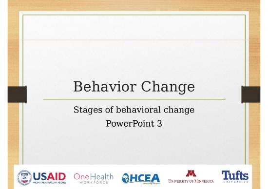 picture Behaviour Therapy Ppt 78415 | Ppp No 3 Stages Of Behavioural Change