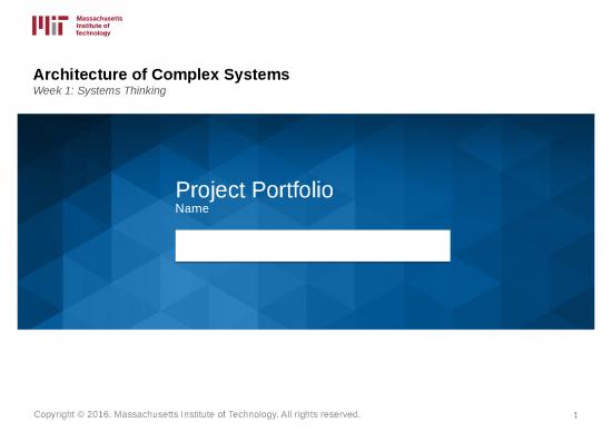 picture Portfolio Powerpoint 78463 | Projecttemplate Course1 Week1 Final