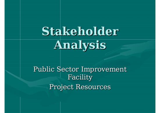 picture Stakeholder Analysis Ppt 78068 | Psif Ny Stakeholder Analysis
