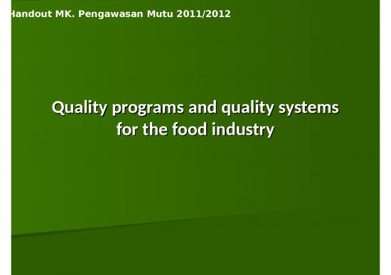 picture1_Quality Assurance Ppt 78679 | Quality System In Food
