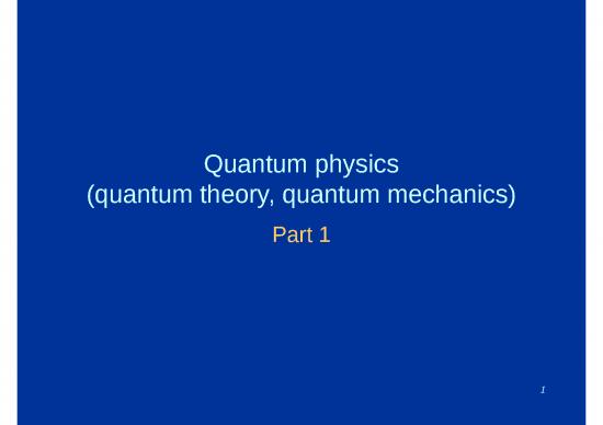 picture1_Quantum Physics Ppt 78923 | Quantph1