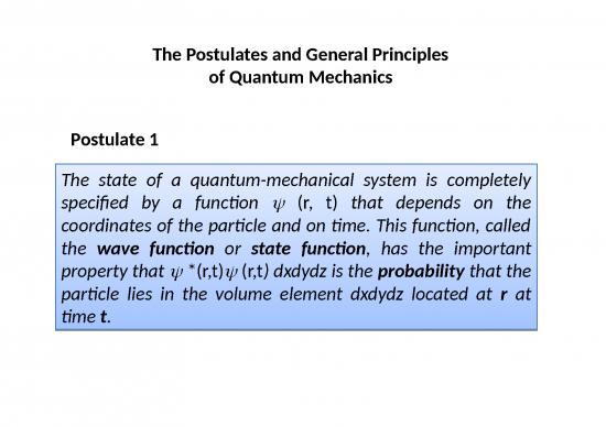 picture Quantum Mechanics Ppt 78682 | Quantum Chemistry2017 2