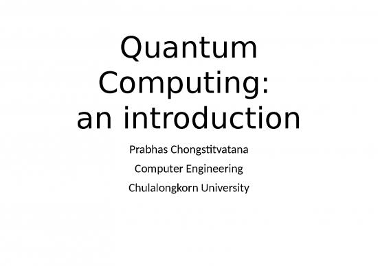 picture Ppt On Quantum Computing 78857 | Quantum Idt 2016