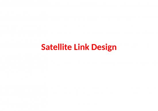 picture_Satellite Ppt 77174 | Satellite Up Or Down  Link Design