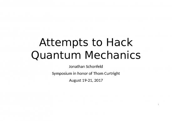 picture Quantum Mechanics Ppt 78450 | Schonfeld