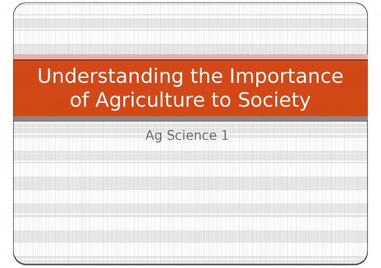 picture1_Agriculture Ppt 76755 | Understanding The Importance Of Agriculture To Society