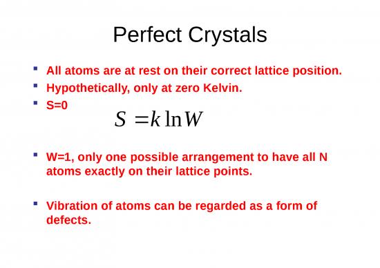 Crystal Defects Colors