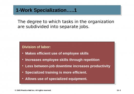 Org Structure Ppt 77412 | Chapter 15 Foundations Of Organization Structure