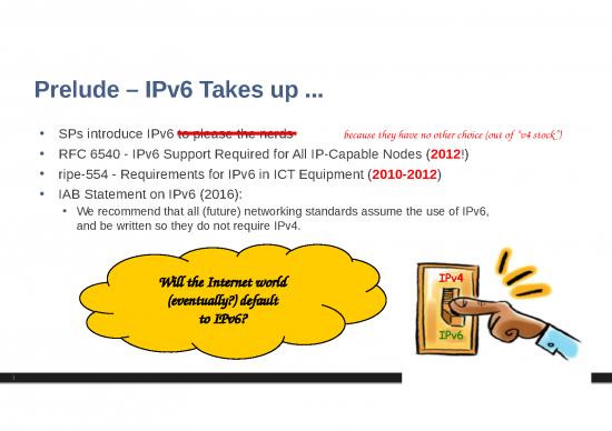 Ipv6 Ppt 76796 | Mpls In An Ipv6 Only Network