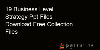 picture 19 Business Level Strategy Ppt Files | Download Free Collection Files