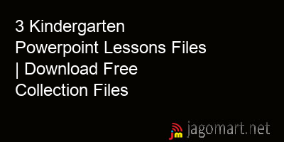 picture_3 Kindergarten Powerpoint Lessons Files | Download Free Collection Files