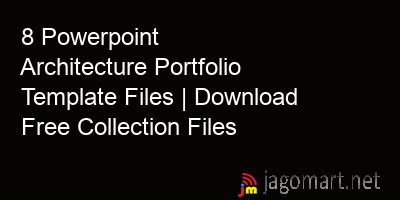 picture 8 Powerpoint Architecture Portfolio Template Files | Download Free Collection Files