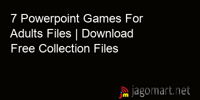 picture 7 Powerpoint Games For Adults Files | Download Free Collection Files