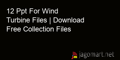 picture 12 Ppt For Wind Turbine Files | Download Free Collection Files