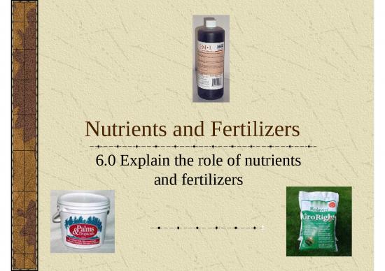 picture_Macronutrients Ppt 81358 | 0 Nutrients And Fertilizers