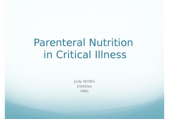 picture_Nutrition Ppt 81133 | 12jun2014parenteral Nutrition1