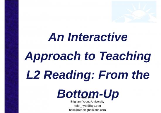 picture Strategies Ppt 79432 | An Interactive Approach To Teaching L2 Reading
