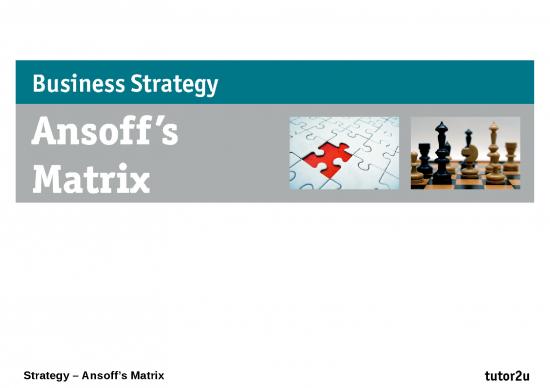 picture1_Strategy Slides 79433 | Ansoff Matrix Presentation
