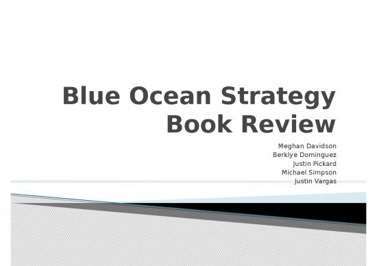 picture Strategy Slides 79330 | Blue Ocean Strategy1
