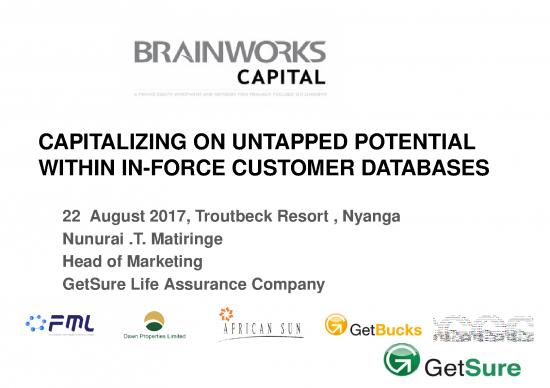 picture New Product Launch Ppt 79312 | Capitalising On The Untaped Potential Within In Force Cutomer Database